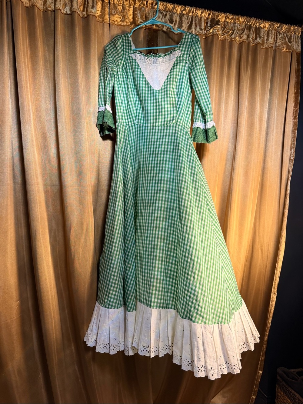 Oklahoma Western Prairie Style Halloween Costume Dress